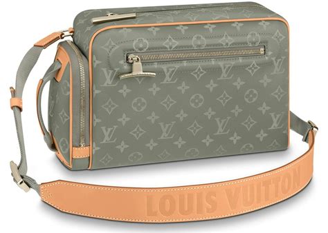 Louis Vuitton Camera Bag Monogram Titanium 